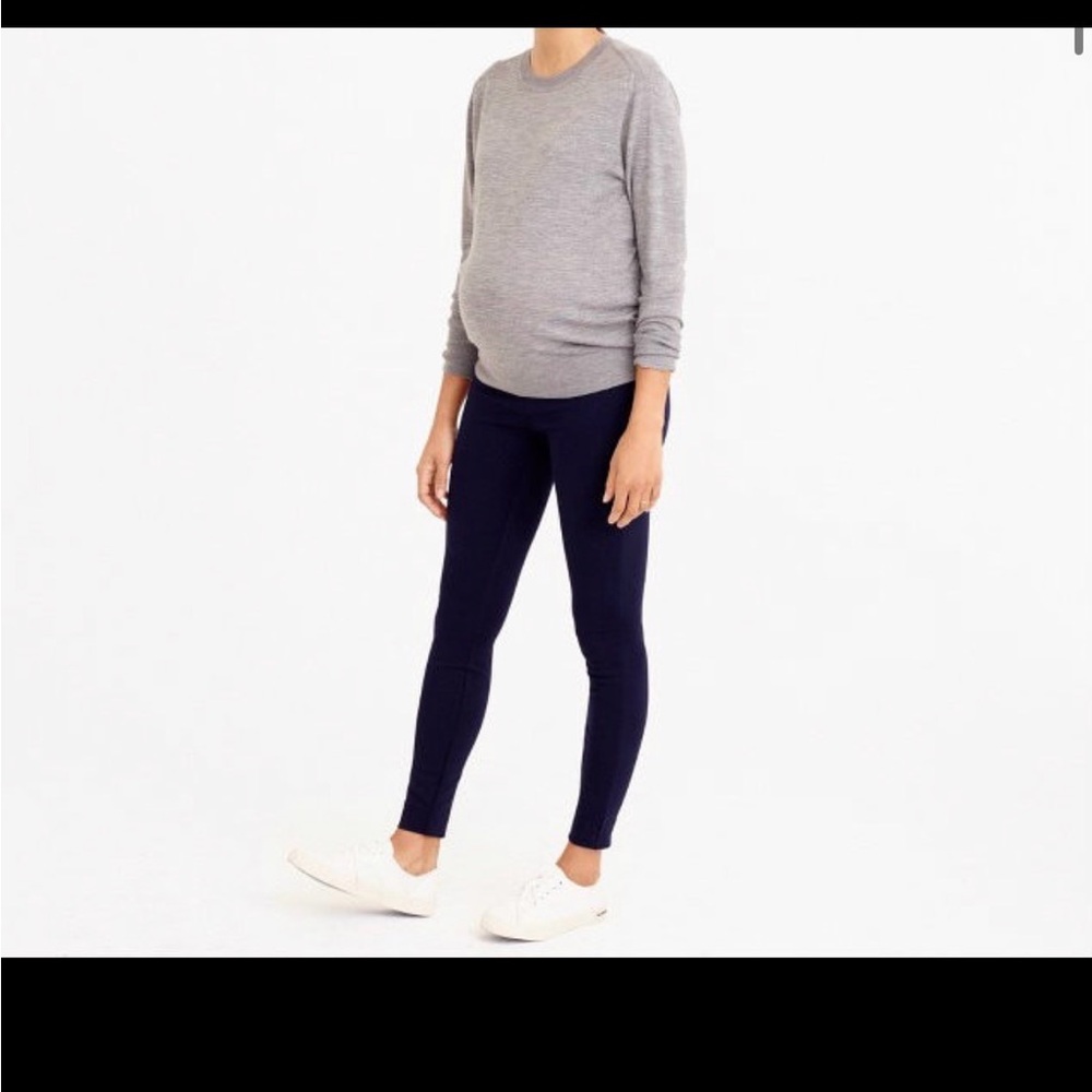 J. Crew Pixie Maternity Pants in Black